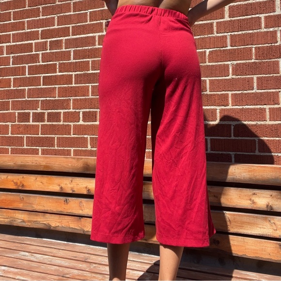 Cropped Wide Leg Pants - Picture 3 of 4